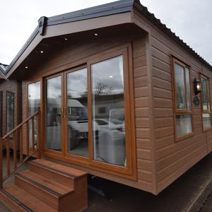 Sunrise Lodge Superior Luxury Mobile Log Cabin