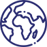 Planet earth icon
