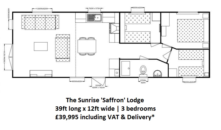 Saffron 3 bed