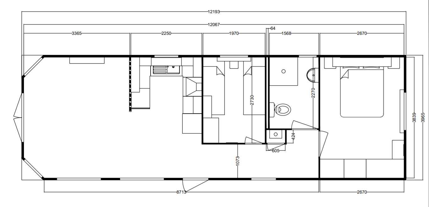 Sunrise Lodge Oaktree Layout with Dimensions Sunrise Lodge Oaktree Layout with Dimensions