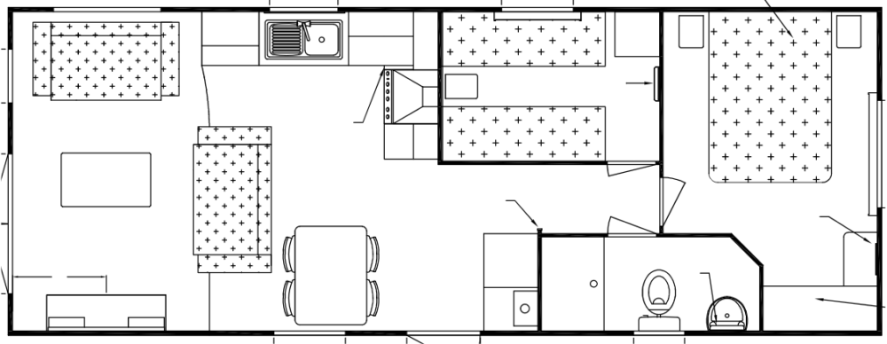 PRE-ORDER | NEW Saffron 'Micro' Lodge | 30x10 to 32x12 Layouts | Tiny Home