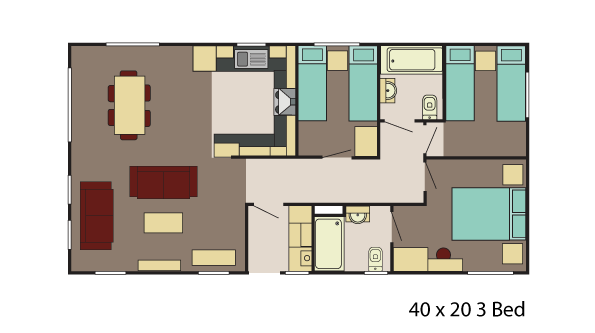 Pre-Order | 2027 NEW Sunrise Newbury Lodge | 2/3 beds | BS3632 Residential Spec